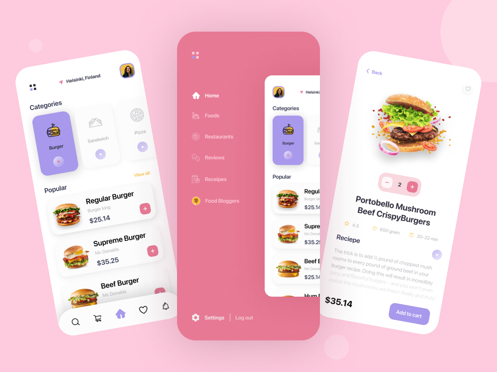 Food Delivery Mobile Application By Thuhidul Islam On Dribbble