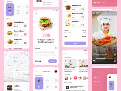 Food delivery mobile application
