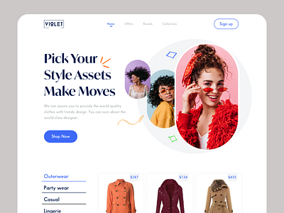 E-commerce Website design