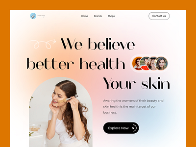 Skincare website