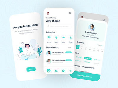 Healthcare app - Mobile app