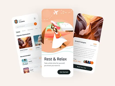 Travel Agency Mobile App appideas design development iosdeveloper mobileapp mvdevelopment raisefunds startup ui ui ux ui design uidesign uiux uxdesign webappdevelopmet