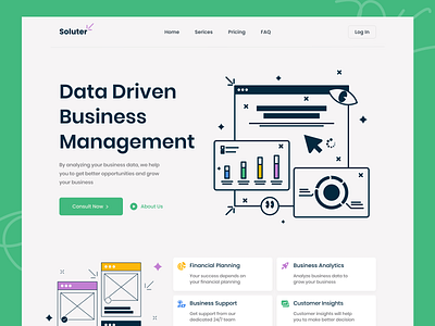 Business Solution Landing Page