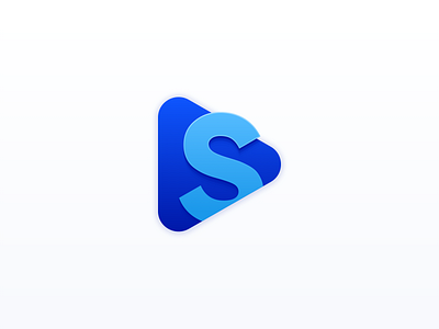 🚀 Studio Launch Icon | GhostDraft 3d app app icon blue icon launch launch screen launchpad lettering logo logos logotype play software studio type typeface typography