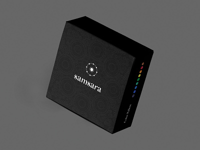 Samsara branding design logo package design