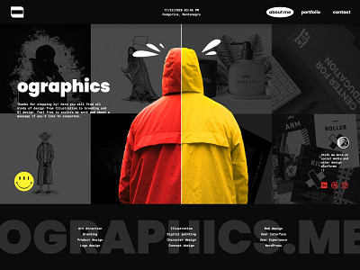 ographics.me branding illustration logo portfolio webdesign