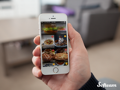 FoodApp app app design food ios iphone prototype softeam