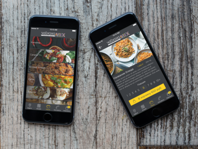 FoodApp app cart delivery food ios iphone menu ui ui design ux