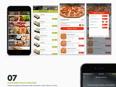 Food delivery app presentation by IgorFrolovskiy on Dribbble