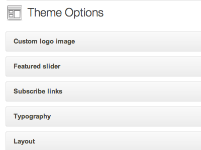 Theme options wordpress wordpress theme options