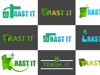 Trash logo design designer game art game design gamedesign icon icon design logo photoshop ui ux