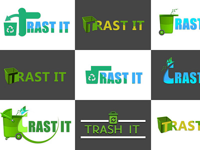 Trash logo