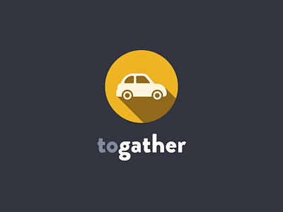 Togather - Logo Concept Design branding car design flat identity logo print transport