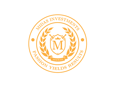 MIDAS INVESTMENT GROUP - Rotterdam Netherlands branding design logo logodesign rebrand rebranding stamp vector