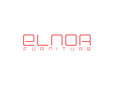ELNOR FURNITURE - CONCEPT clean design concept furniture logo logodesign rebranding stroke stroke icons