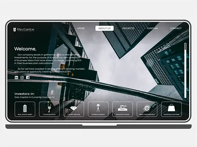 Oxa-Capital Web/AboutUs aboutus apple asset management clean design design gradient informational investment macbookpro stockimage typography ui webdesign website design