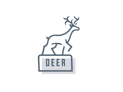 Deer #2 animal deer logo