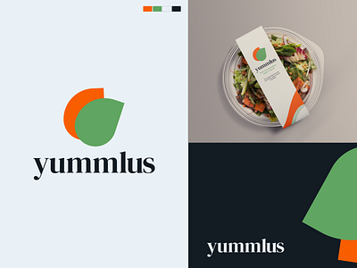 Yummlus logo. | Meal kit service logo.