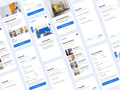 Hostel Room Booking App