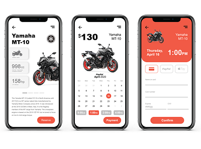 Test Ride Payment Mobile UI app dailyui design ui ux