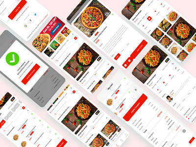 Food Delivery Application app ecommerce fooddeliveryapp ui ux