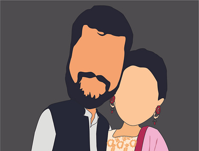 Couples Illustration Character animation design graphic design illustration vector