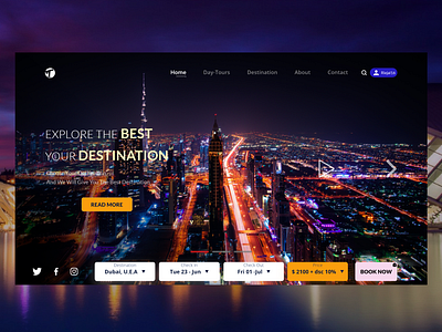 Travel Web Design adobe xd behance sketching travel ui ui design ui kit uidesign uiux ux web webdesign website webuiuxdesign