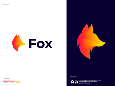 Fox branding clean corporate cretive design flat fox fox illustration fox logo foxes gradient icon identity illustration art illustrations iocn logo logo design logodesign logotype