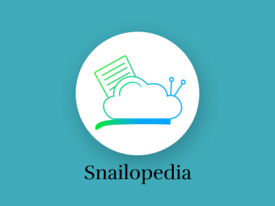 Daily UI #005 - Snailopedia branding design logo