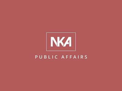 NKA Logo brand branding design logo nka