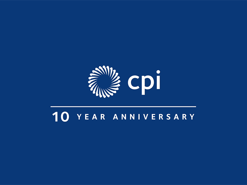 CPI Rebrand and 10 Year Logo Animation 10 year animation brand identity branding celebration cpi identity logo logotype
