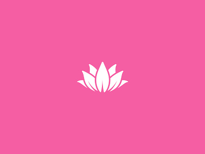 Lotus Marque brand identity branding flower identity logo logo design lotus pink