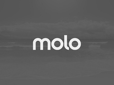 Molo Logotype brand identity logo logotype molo molokai