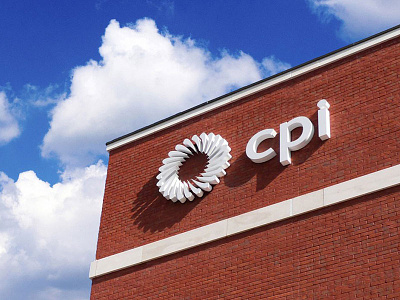 CPI Building Signage building identity logo sign signage