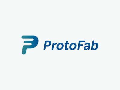Protofab Logo branding identity logo