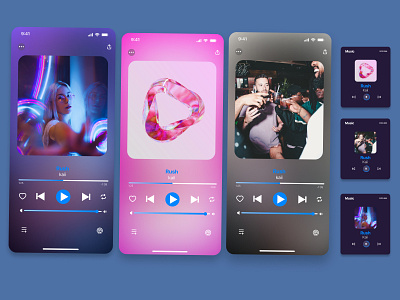 Music Player Daily ui design 009