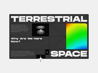 Terrestrial blog concept design gradient icon illustration illustrations lights outline poster shadow star typography ui ux vector web website