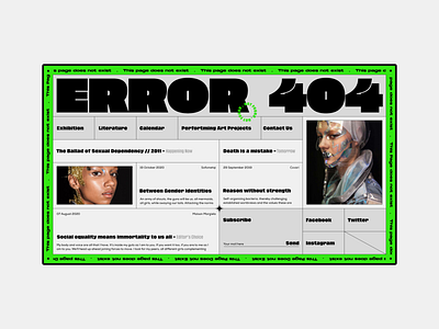 Error 404 // Web concept series