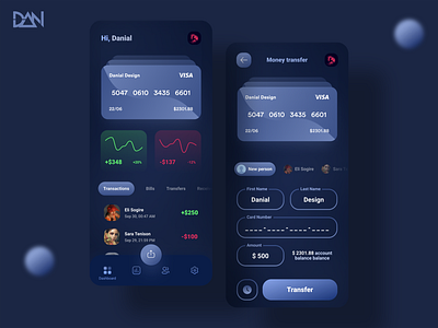 Banking service application design 💳💰