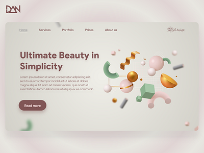 3D Design for Web 🟢🟥 branding google mobile ui ui ux uiux web web design webdesign website