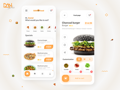 App Food Design 🍔🍕