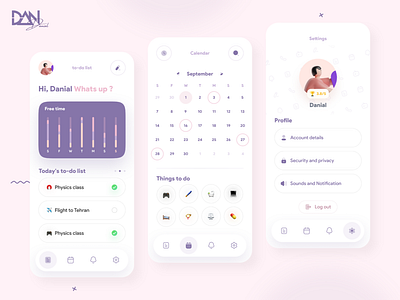 to-do list app design 📃