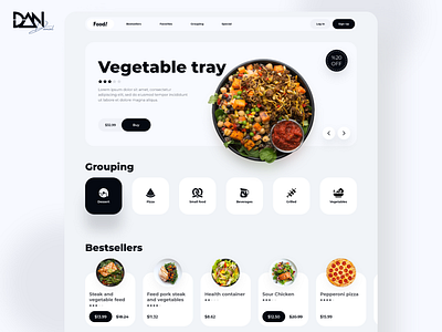 Snappfood Redesign 🍕🌭 design fast food fastfood food food app foods snapp snapppfood ui ui ux uidesign uiux uiuxdesign web web design webdesign website