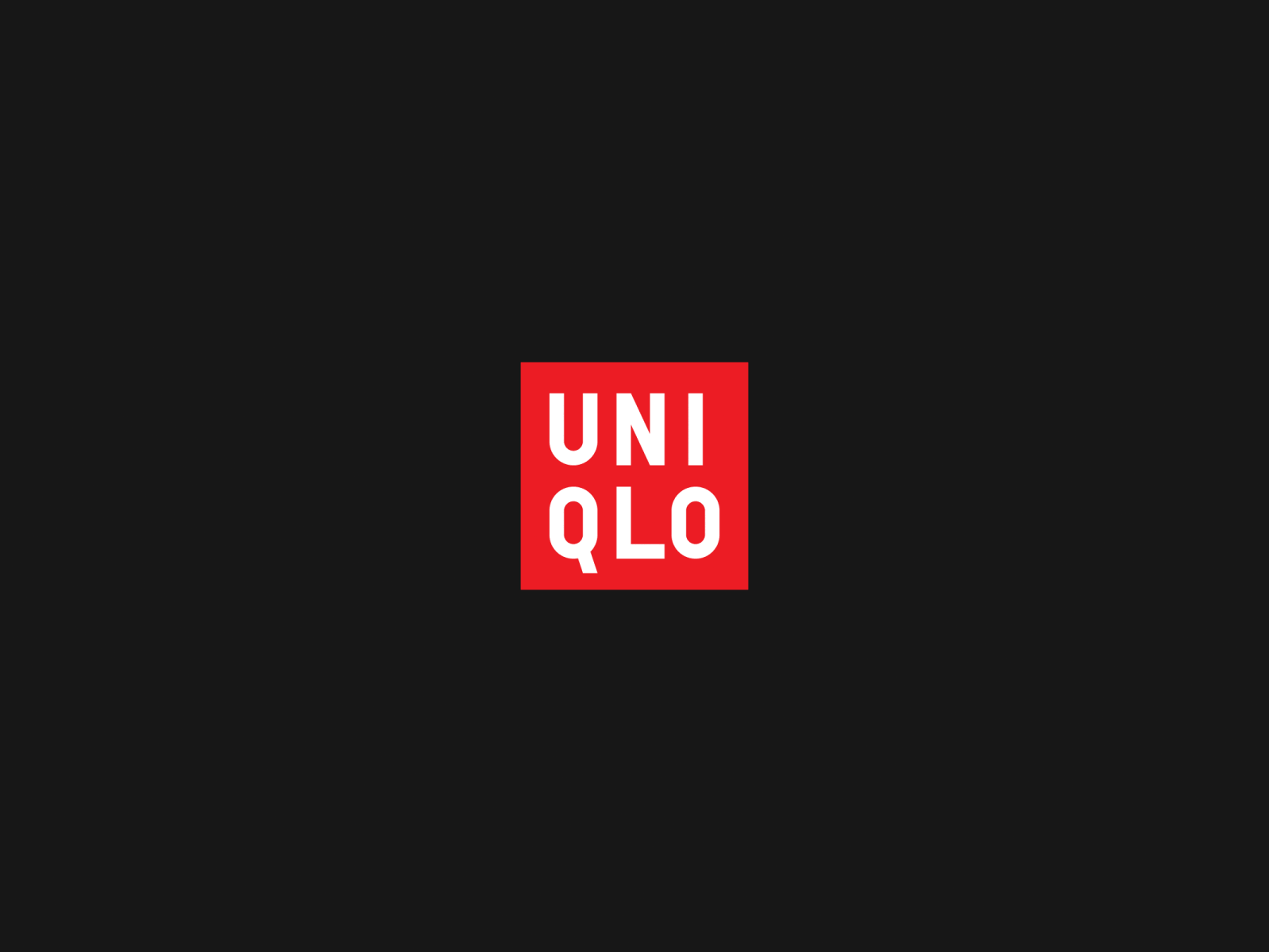 Uniqlo Logo Animation 2d after effects animation animation 2d logo animation motion design uniqlo