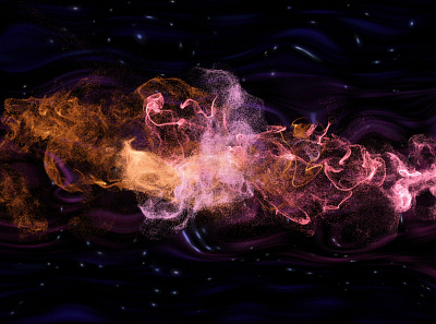 Stardust animation design line star cluster stardust varto