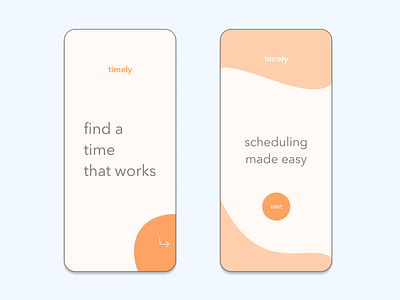 Group Scheduling App - Landing Page