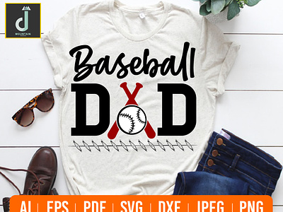 Baseball dad svg baseball team svg ui vintage svg