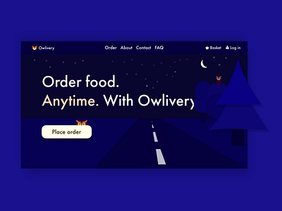 Owlivery - Food delivery service | night delivery.