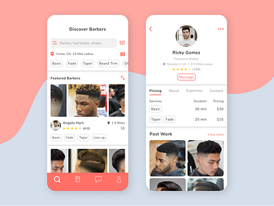 Local Barber App