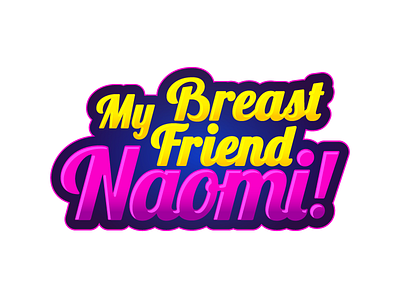My Breast Friend Naomi design game game logo gradient gradient logo logo logodesign vector